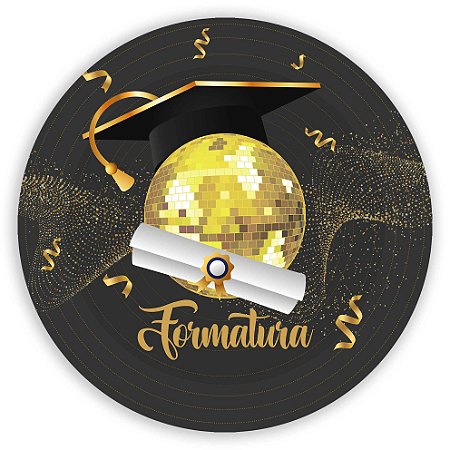 Painel Redondo - Formatura  - Sublimado 3D