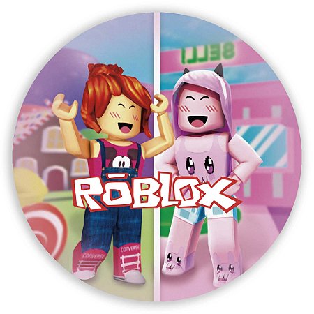 Capa Painel Redondo Sublimado - Roblox