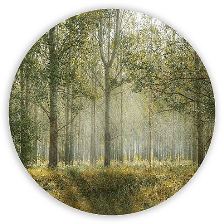 Capa Painel Redondo Sublimado - Floral Geometrico