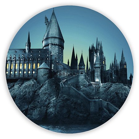 Capa Painel Redondo Sublimado - Harry Potter