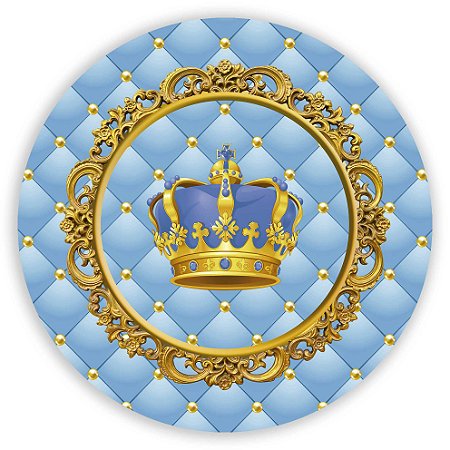 Capa Painel Redondo Sublimado - Realeza