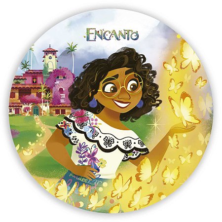 Capa Mini Painel Sublimado - Encanto