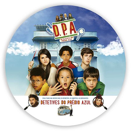 Capa Mini Painel Sublimado - DPA Detetives do Prédio Azul