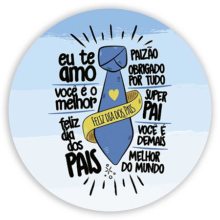 Mini Painel - Dia dos Pais - Sublimado 3D