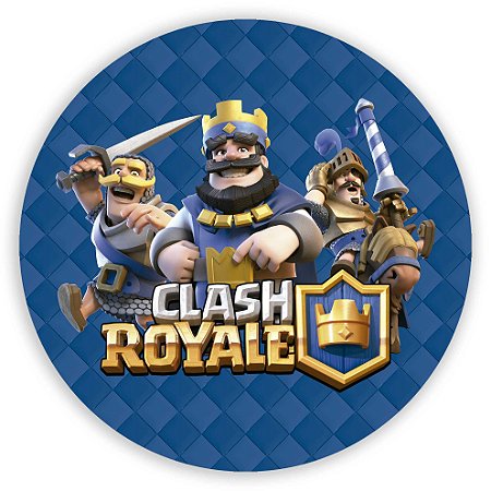 Capa Mini Painel Sublimado - Clash Royale