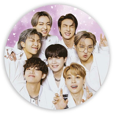 Capa Mini Painel Sublimado - BTS