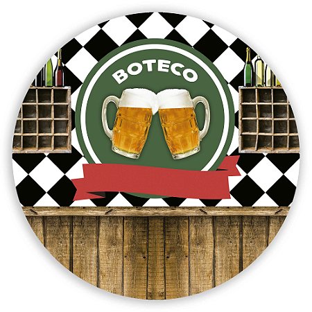 Capa Mini Painel Sublimado - Boteco