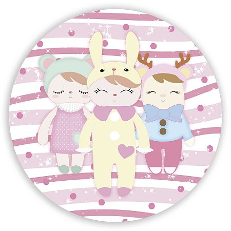 Capa Mini Painel Sublimado - Bonecas MeToo