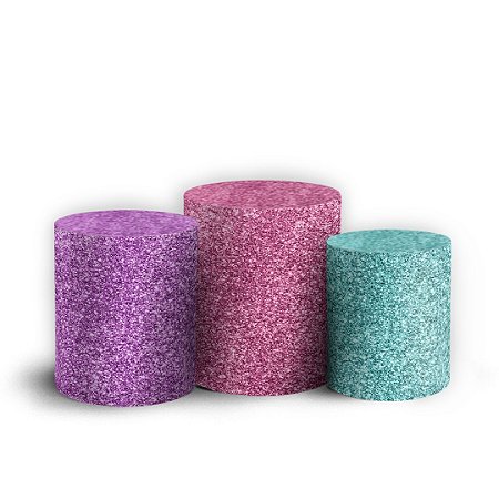 Capas Trio Cilindro Sublimado Vest Facil - Ariel