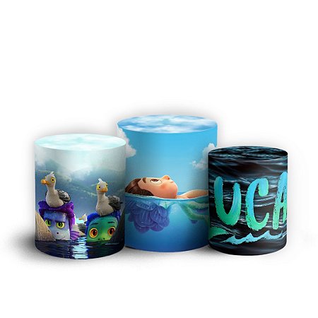 Capas Trio Cilindro Sublimado Vest Facil - Luca