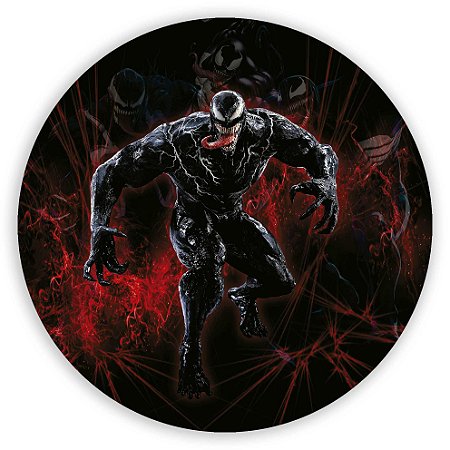 Capa Painel Redondo Sublimado - Venon