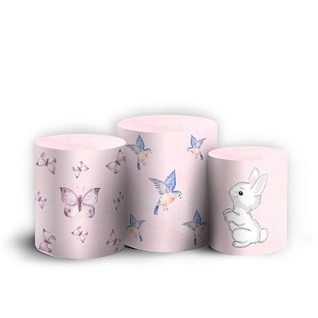 Capas Trio Cilindro Sublimado Vest Facil - Anjinho