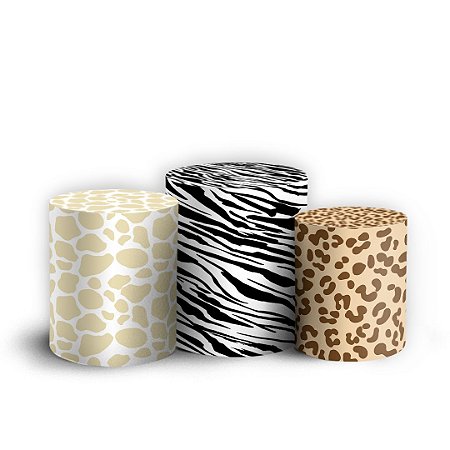 Capas Trio Cilindro Sublimado Vest Facil - A Criação