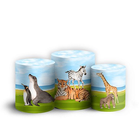 Capas Trio Cilindro Sublimado Vest Facil - A Criação