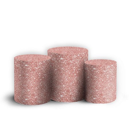 Capas Trio Cilindro Sublimado Vest Facil - Lantejoulas