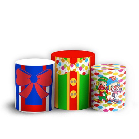 Capas Trio Cilindro Sublimado Vest Facil - Patati Patata