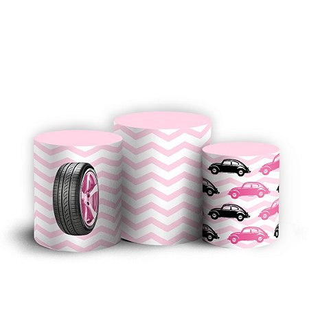 Capas Trio Cilindro Sublimado Vest Facil - Fusca