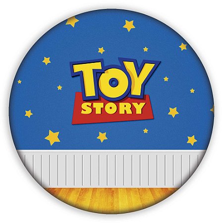 Capa Painel Redondo Sublimado - Toy Story