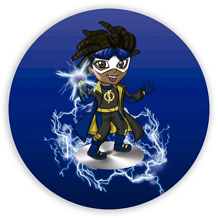 Painel Redondo - Super Shok - Sublimado 3D