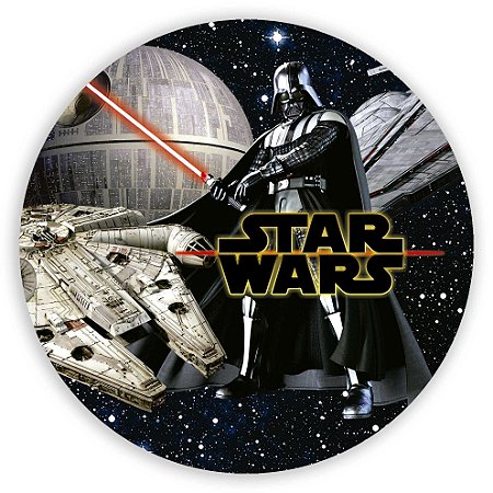 Capa Painel Redondo Sublimado - Star Wars