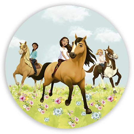 Capa Painel Redondo Sublimado - Spirit