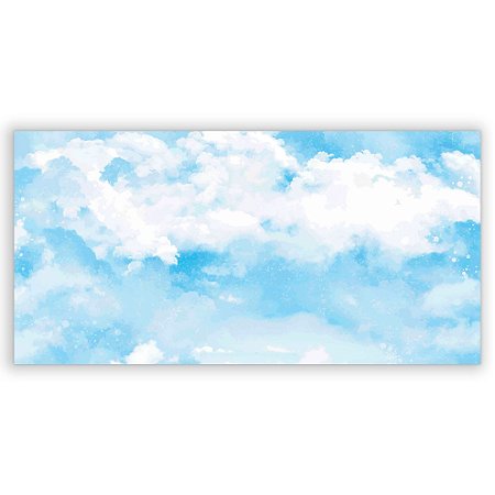 Capa Painel Retangular Sublimado - Nuvem