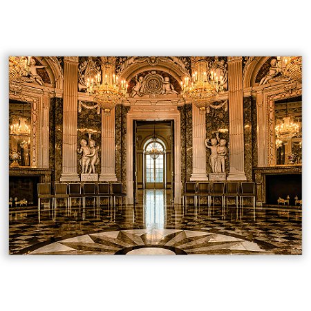 Capa Painel Retangular Sublimado - Fachada Castelo