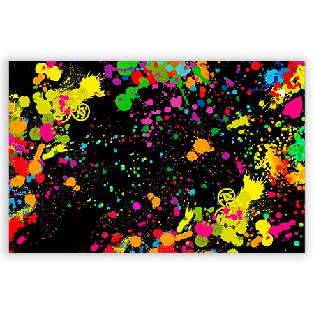 Capa Painel Retangular Sublimado - Neon