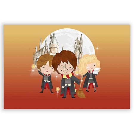 Capa Painel Retangular Sublimado - Harry Potter