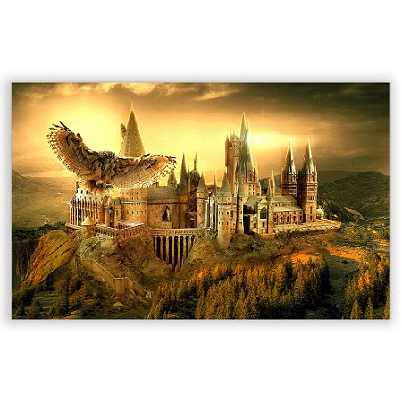 Capa Painel Retangular Sublimado - Harry Potter