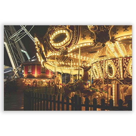 Capa Painel Retangular Sublimado - Carrossel