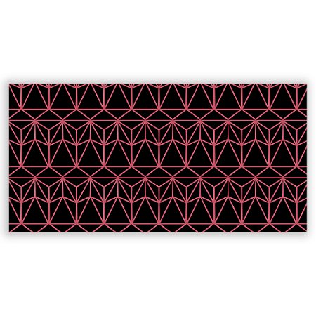 Painel Retangular - Geometrico - Sublimado 3D