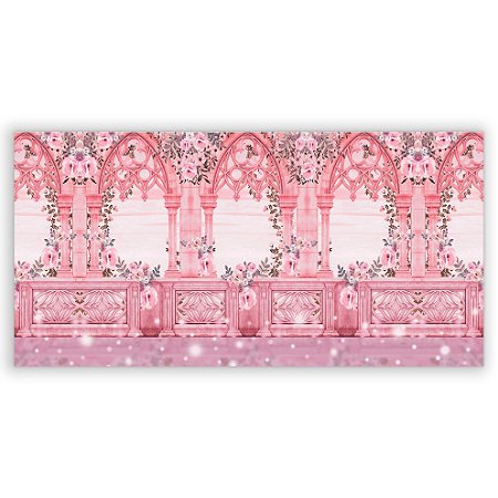 Capa Painel Retangular Sublimado - Floral Parede