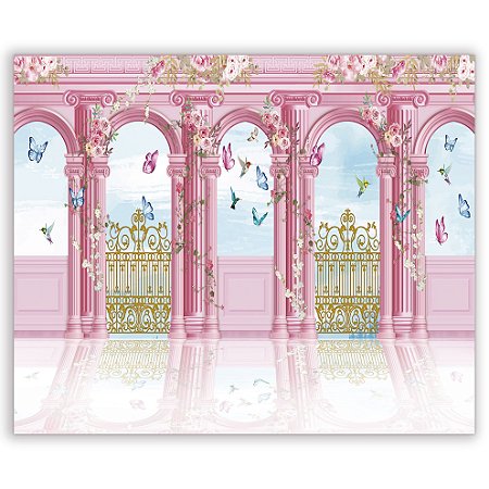 Capa Painel Retangular Sublimado - Fachada Jardim