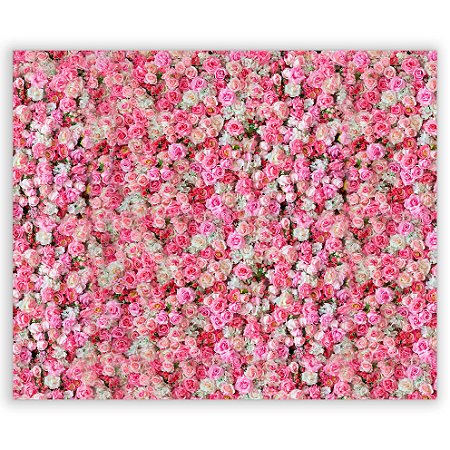 Capa Painel Retangular Sublimado - Floral