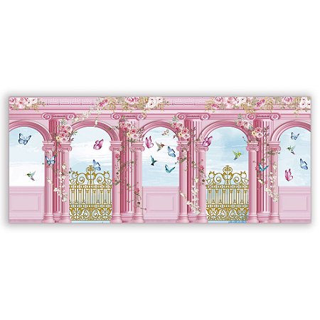 Capa Painel Retangular Sublimado - Fachada Jardim