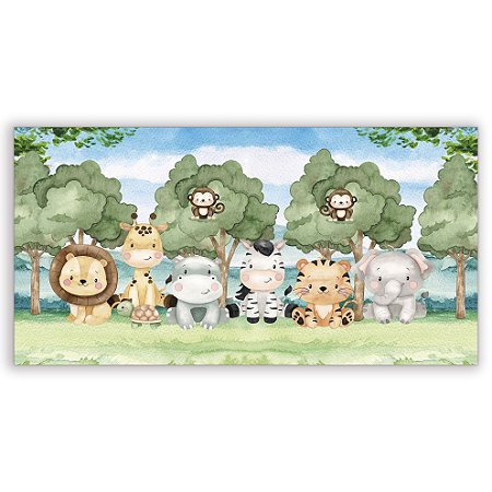 Capa Painel Retangular Sublimado - Safari