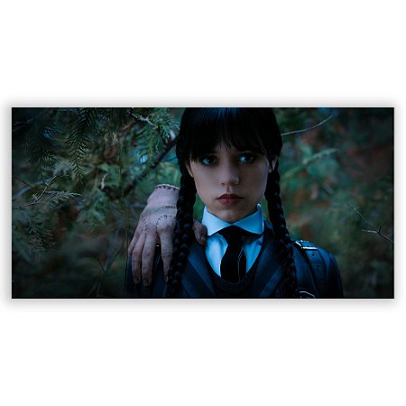 Capa Painel Retangular Sublimado - Wandinha