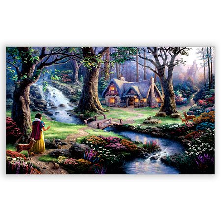 Capa Painel Retangular Sublimado - Branca de Neve