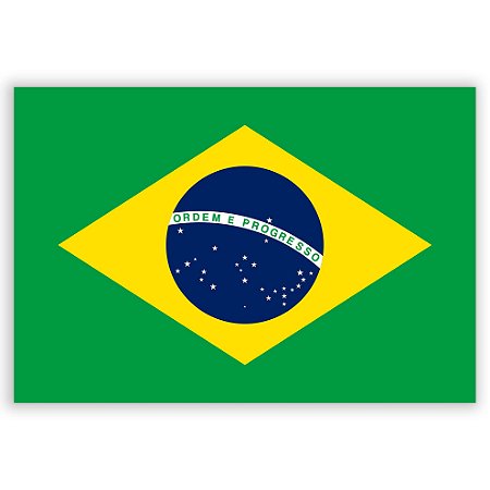 Capa Painel Retangular Sublimado - Bandeira de Brasil