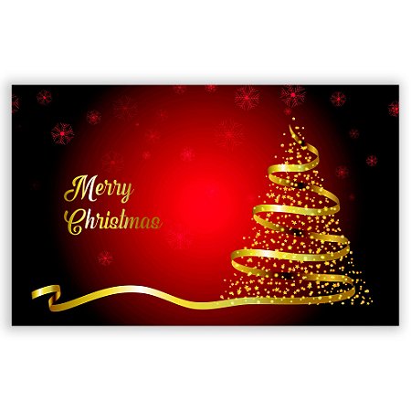 Capa Painel Retangular Sublimado - Natal