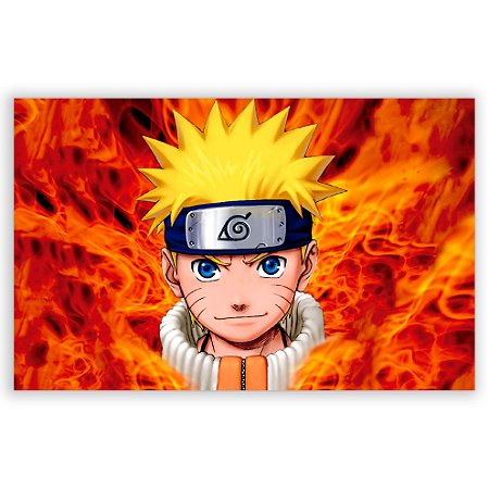 Capa Painel Retangular Sublimado - Naruto