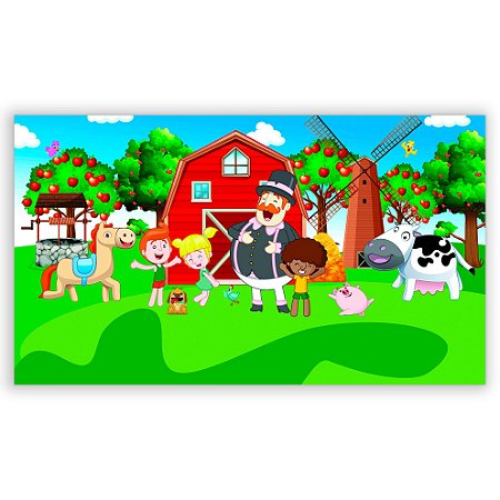 Capa Painel Retangular Sublimado - Mundo Bita