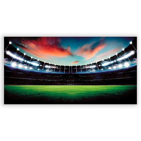 Capa Painel Retangular Sublimado - Futebol