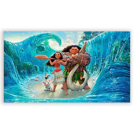 Capa Painel Retangular Sublimado - Moana