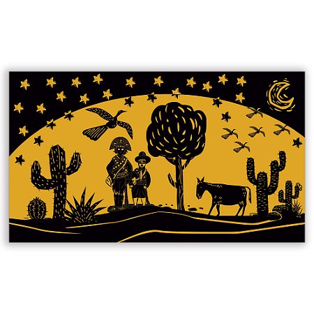 Capa Painel Retangular Sublimado - Cordel