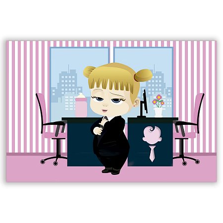 Capa Painel Retangular Sublimado - Poderoso Chefinho