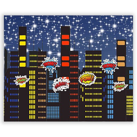 Capa Painel Retangular Sublimado - Predios