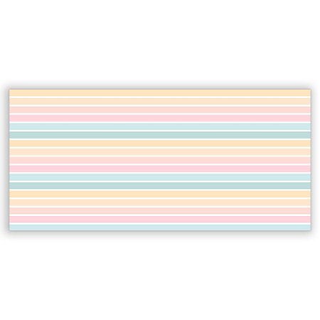 Capa Painel Retangular Sublimado - Listras Candy Color