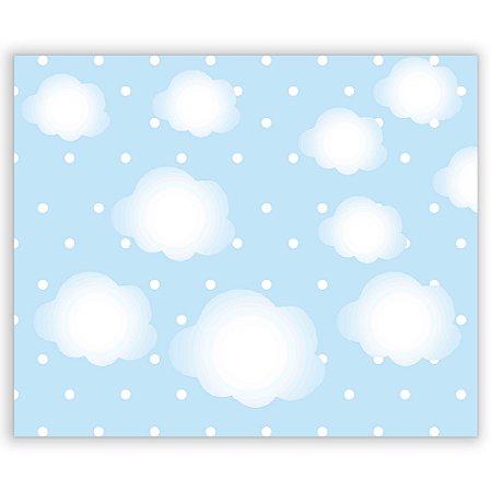 Capa Painel Retangular Sublimado - Nuvem